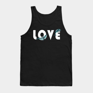 Love is in the water Tank Top